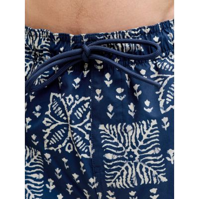 5. Jack&Jones men's swim shorts JPSTMAUI SHELL AOP SWIM SHORTS REG 12291808 PAGEENT BLUE