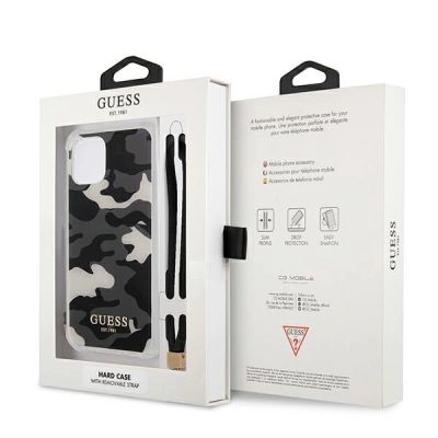 8. Guess GUHCP12MKSARBK iPhone 12/12 Pro 6.1" black/black hardcase Camo Collection
