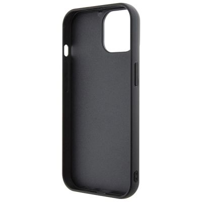 7. Karl Lagerfeld 3D Rubber Multi Logo case for iPhone 15 - black