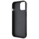 7. Karl Lagerfeld 3D Rubber Multi Logo case for iPhone 15 - black
