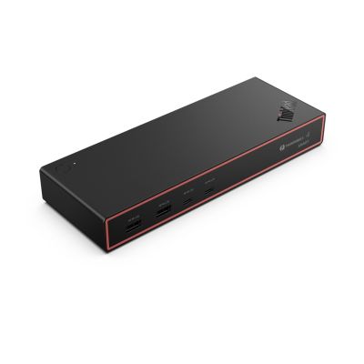 13. Lenovo ThinkPad USB4 5500 Smart Docking Station (with 135W Power Adapter) | DisplayPorts: 2 | HDMI Ports: 1 | 100W