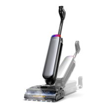 Tineco Floor One S9 Artist Steam Pro Upright Vacuum Cleaner Battery Wet and Dry Bagless Black, Silver