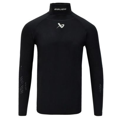 3. Bauer Neckprotect 2 Sr Long Sleeve Ribano Shirt
