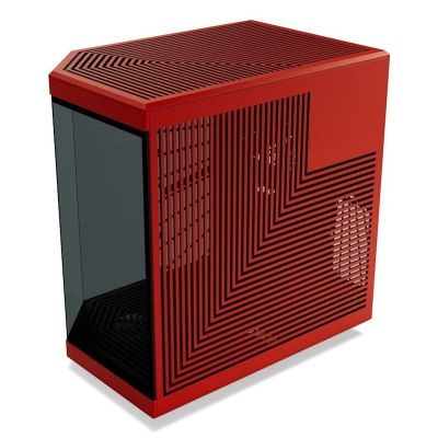 6. HYTE Y70 Midi Tower Black, Red