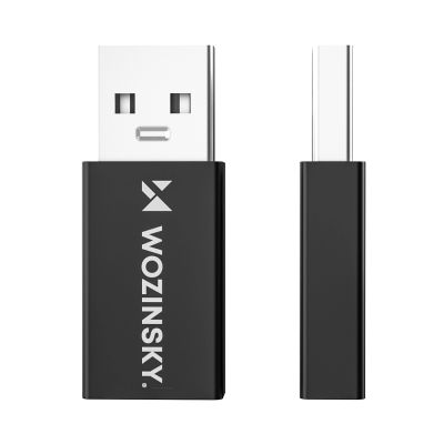 4. Wozinsky WAAC-01 USB-A - USB-C OTG Adapter - Black