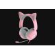 Razer Gaming Headset Kraken Kitty V3 X, Wired, Over-Ear, Microphone, Quartz