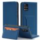 2. Magnet Card Case for Xiaomi Redmi Note 11 Pro Pouch Card Wallet Card Holder Blue