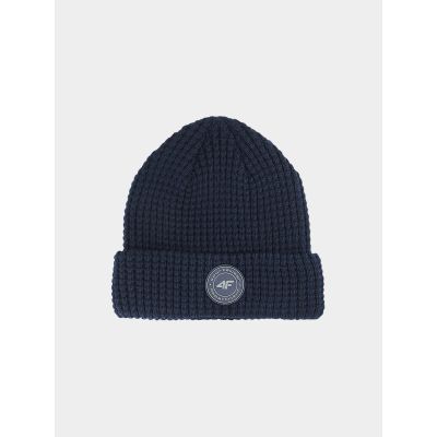 Boy's winter hat 4F Junior 4FJWAW24ACAPM424-31S