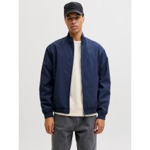 Jack&Jones Men's Bomber Jacket JJECHARGE STAND COLLAR BOMBER NOOS 12288895 NAVY BLAZER