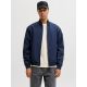 Jack&Jones Men's Bomber Jacket JJECHARGE STAND COLLAR BOMBER NOOS 12288895 NAVY BLAZER