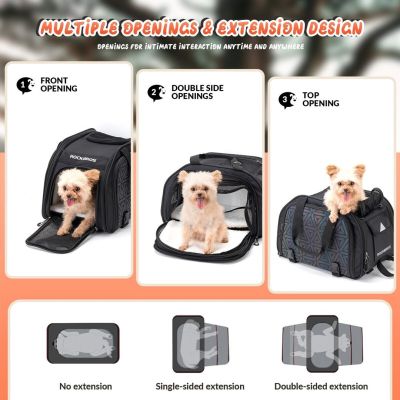 2. Rockbros Bicycle Pet Transport Bag