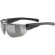 5. UVEX Equate cycling glasses, black matt/smoke