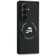 5. Karl Lagerfeld Karl&Choupette Logo MagSafe Case for Samsung Galaxy Z Fold7 - Black