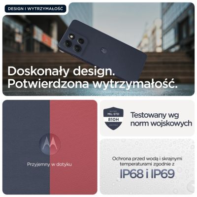 7. Motorola moto g86 5G Smartphone 16.9cm (6.67") Dual SIM Android 15 USB Type-C 8GB 256GB 5200mAh Dark Blue