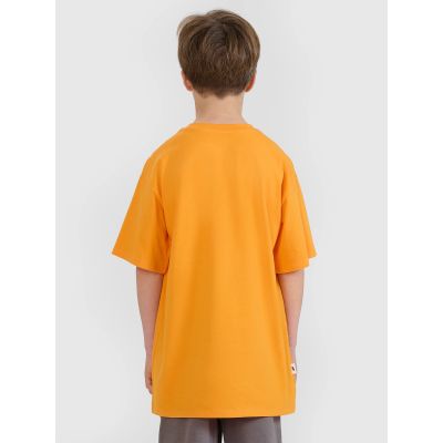 2. Boys' t-shirt with print 4F 4FJRSS25TTSHM2641-70S