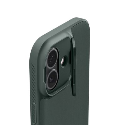 3. Spigen Optik Armor MagSafe iPhone 17 Case - Green