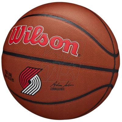 6. Wilson Team Alliance Portland Trail Blazers Ball WTB3100XBPOR