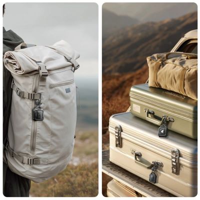 7. Tech-Protect Kevlar Pro Case for Apple AirTag 1/2 - Black