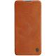 2. Nillkin Qin leather holster case for Xiaomi Redmi Note 9T 5G brown