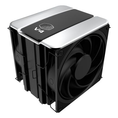 2. Cooler Master V4 Alpha 3DHP Black Processor Air Cooler 12cm Black 1 pc.