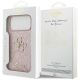 8. Guess Fixed Glitter Big 4G Case for iPhone 18 Pro Max / 17 Pro Max - Pink
