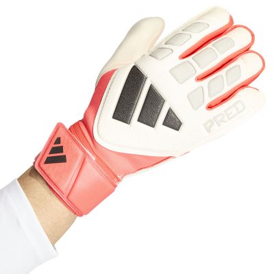 4. adidas Predator Match goalkeeper gloves white and red KA7783