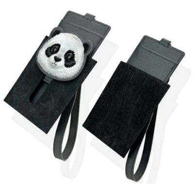 3. Nimmy Big Eyed Pet 2.0 Cat Wallet Card Holder - Black