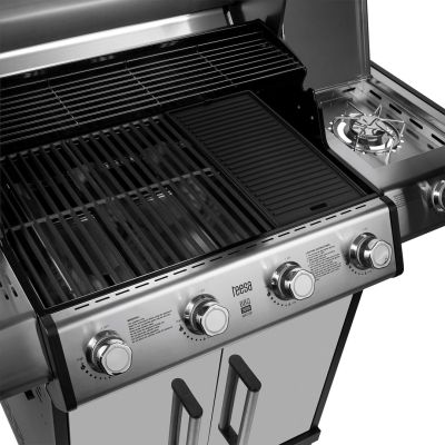 4. Teesa BBQ 5006 MASTER gas grill - 5 burners - space for a cylinder
