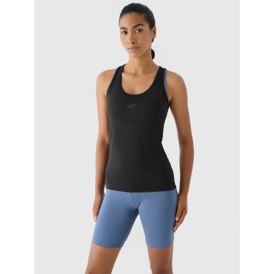 Women's slim training top 4F 4FWAW24TFSLF411-20S