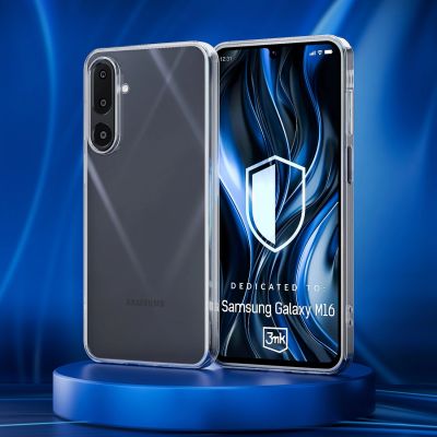 4. 3mk Clear Case for Samsung Galaxy M16 5G - transparent