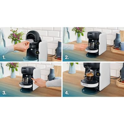 8. BOSCH TAS164E capsule coffee machine black