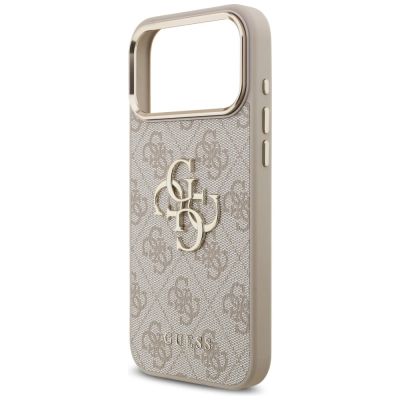 6. Guess 4G Big 4G Classic Logo Case for iPhone 17 Pro Max / 18 Pro Max - Rose Gold