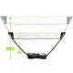 32. VIRTUFIT 2-IN-1 PORTABLE BADMINTON AND TENNIS SET - INCLUDES CASE AND RACKETS