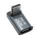 4. Wozinsky WPKF-01 USB-C - USB-C 40Gb/s 240W 8K OTG Angled Adapter - Gray