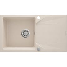 Single-bowl granite sink with drainer ZQJ 5113 5908212093726