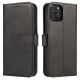 Magnet Case elegant case case cover with a flap and stand function Poco M4 Pro 5G black