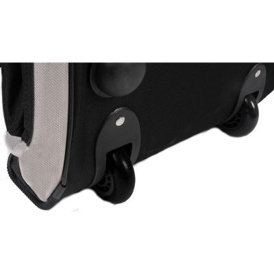 3. SLAZENGER TRAVEL SPORTS BAG WITH WHEELS, BLACK