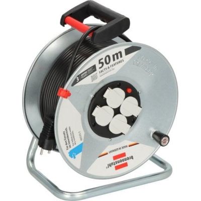 2. Brennenstuhl Garant S 4 power strip 50 m 4 x network socket Gray
