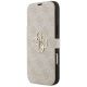 2. Guess Book 4G Metal Logo Case for iPhone 18 Pro Max / 17 Pro Max - Pink