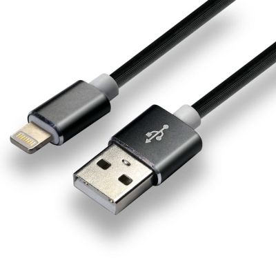 3. everActive CBS-1IB power cable (USB - Lightning; 1m; black)