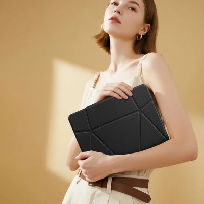 8. Dux Ducis Vers Case for iPad Pro 11" (2024/2025) with Stand and Apple Pencil Holder - Black