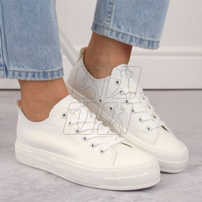 8. Big Star W INT1963A platform sneakers, white