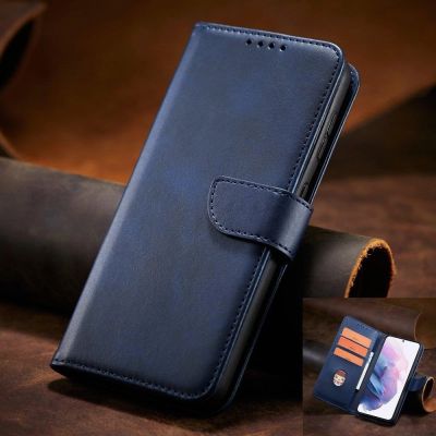 20. Magnet Case Elegant Case Cover Flip Cover Samsung Galaxy S22 + (S22 Plus) Blue