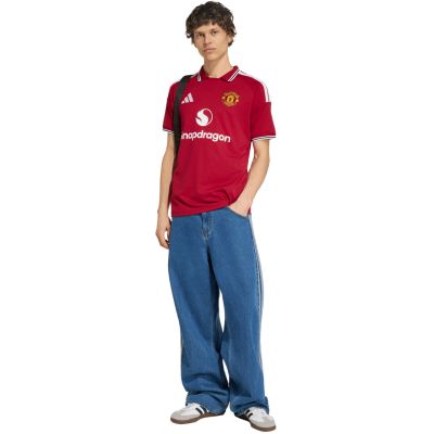 7. adidas Manchester United Men’s Football Jersey 26/27 Red KA6871