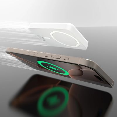 3. Dudao K26 Power Bank 10000mAh 20W USB-A / USB-C / MagSafe - White