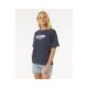 5. RIP CURL Surf Puff Relaxed Tee, navy blue
