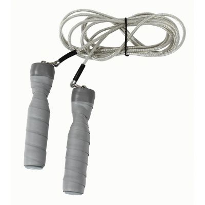 Speed skipping rope with steel cable 138