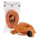 6. Entac ESECG1.5-10-O splitter 10 m 1 x network socket Indoor Orange