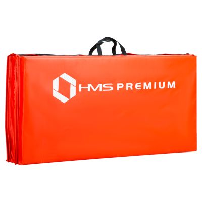 6. Folding gymnastic mattress red 2400x1200x50mm HMS MGS01