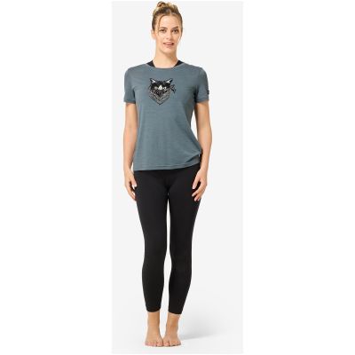 3. Women's Short-Sleeve SUPER.NATURAL W BANDITO CAT TEE, Grey